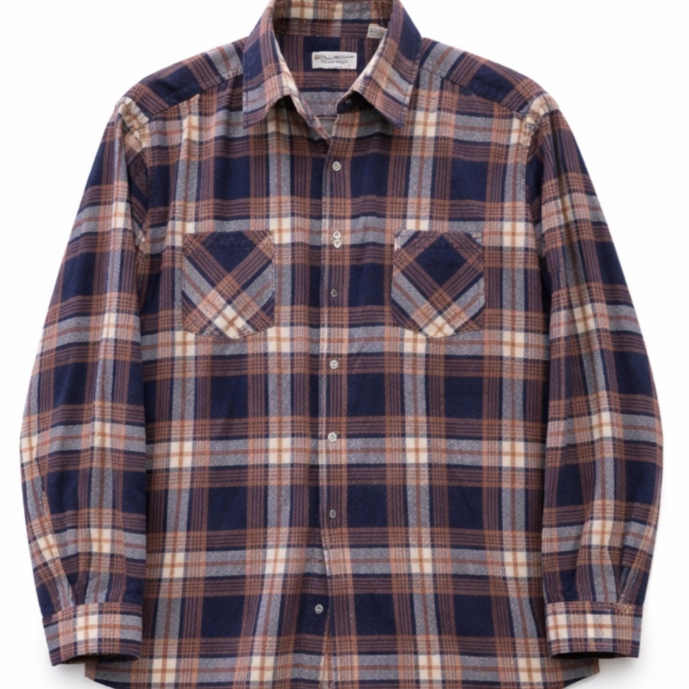 Plaid Men's Highlander Flannel Shirt - By Bud Berma XL